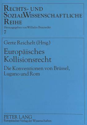 bokomslag Europaeisches Kollisionsrecht