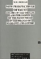 Neil Brough, Herbert Kraft - New Perspectives of Faust, Häftad