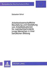 bokomslag Arbeitswissenschaftliche Beurteilung Und Gestaltung Von Arbeitssituationen Fuer Mehrfachbehinderte Junge Menschen in Ihrer Beruflichen Bildung