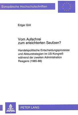 bokomslag Vom Aufschrei Zum Erleichterten Seufzen?