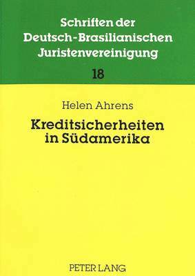 bokomslag Kreditsicherheiten in Suedamerika