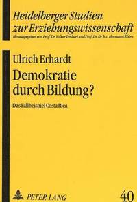 bokomslag Demokratie Durch Bildung?