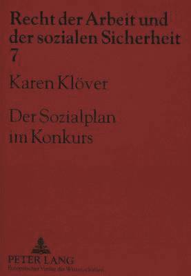 bokomslag Der Sozialplan Im Konkurs