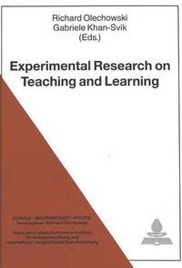 bokomslag Experimental Research on Teaching and Learning