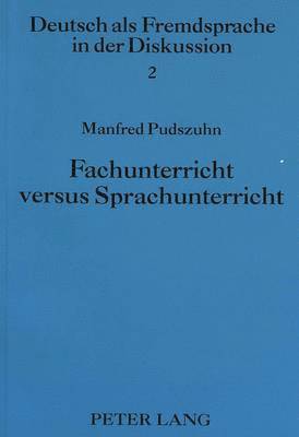 Fachunterricht Versus Sprachunterricht 1