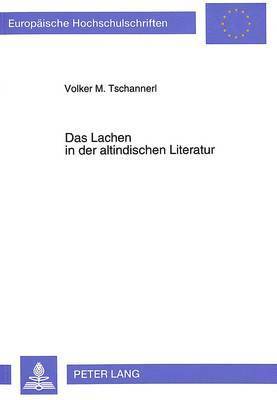 bokomslag Das Lachen in Der Altindischen Literatur