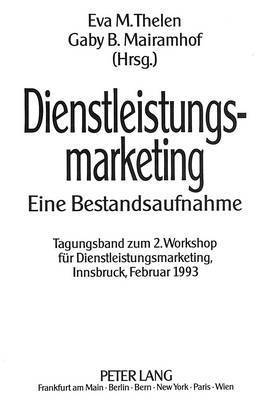 Dienstleistungsmarketing 1