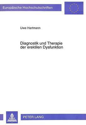 bokomslag Diagnostik Und Therapie Der Erektilen Dysfunktion