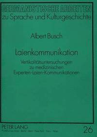 bokomslag Laienkommunikation