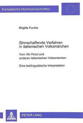 bokomslag Sinnschaffende Verfahren in italienischen Volksmaerchen