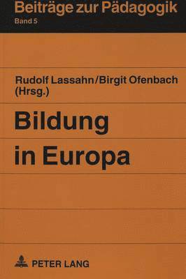 bokomslag Bildung in Europa