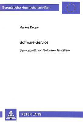 bokomslag Software-Service