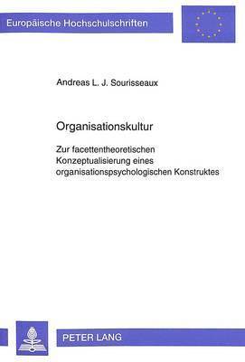 bokomslag Organisationskultur