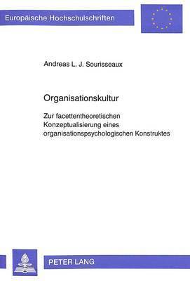 Organisationskultur 1