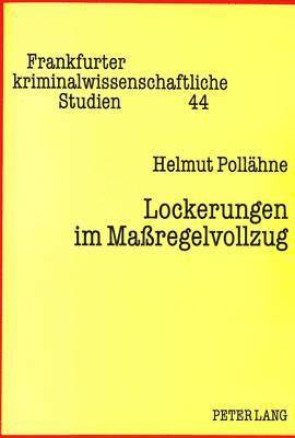 bokomslag Lockerungen Im Maregelvollzug