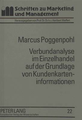 bokomslag Verbundanalyse Im Einzelhandel Auf Der Grundlage Von Kundenkarteninformationen