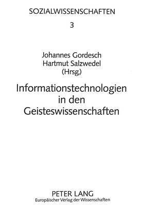 bokomslag Informationstechnologien in Den Geisteswissenschaften