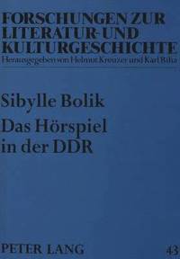 bokomslag Das Hoerspiel in Der Ddr