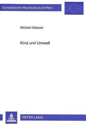 bokomslag Kind Und Umwelt