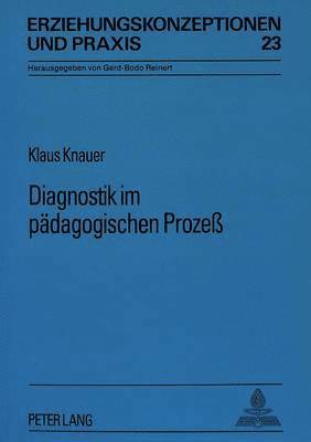 bokomslag Diagnostik Im Paedagogischen Proze