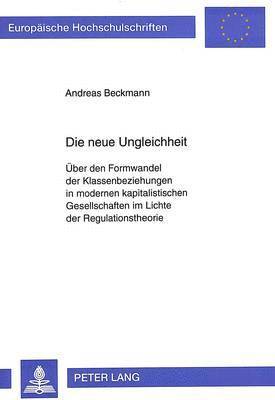 bokomslag Die Neue Ungleichheit