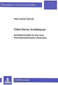 bokomslag Client-Server Architekturen