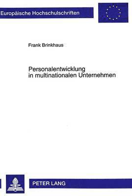 bokomslag Personalentwicklung in Multinationalen Unternehmen