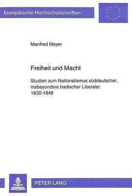 Freiheit Und Macht
