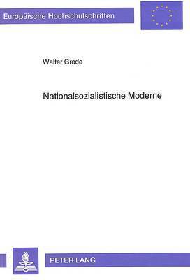 bokomslag Nationalsozialistische Moderne