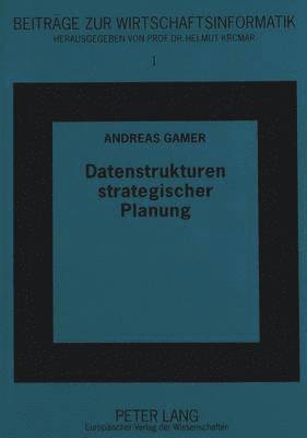 bokomslag Datenstrukturen Strategischer Planung
