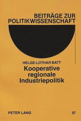 bokomslag Kooperative Regionale Industriepolitik