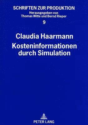 bokomslag Kosteninformationen Durch Simulation