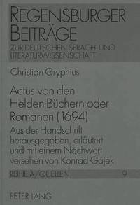 bokomslag Actus Von Den Helden-Buechern Oder Romanen (1694)