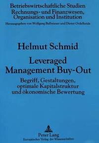 bokomslag Leveraged Management Buy-Out