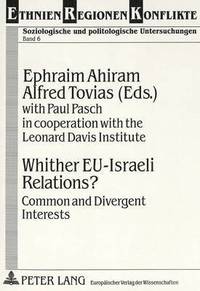 bokomslag Whither EU-Israeli Relations?