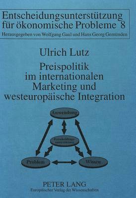 bokomslag Preispolitik Im Internationalen Marketing Und Westeuropaeische Integration