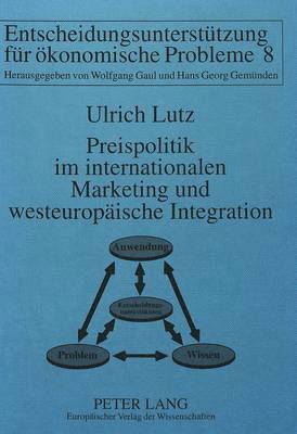 Preispolitik Im Internationalen Marketing Und Westeuropaeische Integration 1