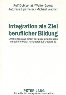 Integration ALS Ziel Beruflicher Bildung 1