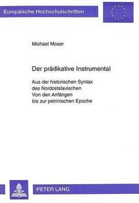 bokomslag Der Praedikative Instrumental