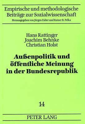 bokomslag Auenpolitik Und Oeffentliche Meinung in Der Bundesrepublik