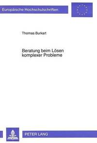 bokomslag Beratung Beim Loesen Komplexer Probleme