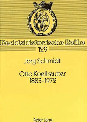 bokomslag Otto Koellreutter 1883-1972