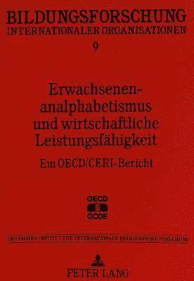 bokomslag Erwachsenenanalphabetismus Und Wirtschaftliche Leistungsfaehigkeit