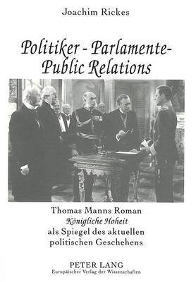 Politiker - Parlamente - Public Relations 1