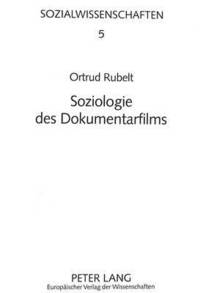 bokomslag Soziologie Des Dokumentarfilms
