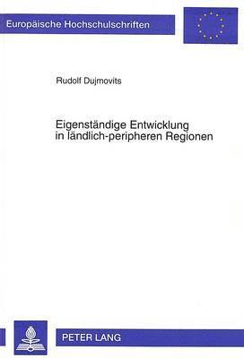 bokomslag Eigenstaendige Entwicklung in Laendlich-Peripheren Regionen