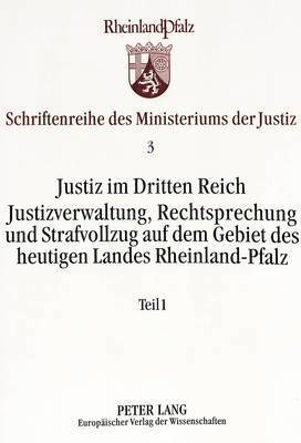 Justiz Im Dritten Reich 1