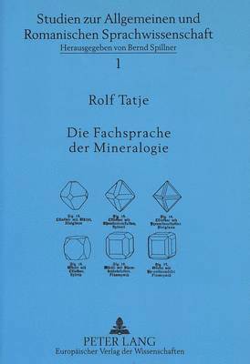 bokomslag Die Fachsprache Der Mineralogie