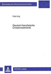 bokomslag Deutsch-Franzoesische Crossinvestments