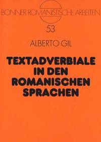 bokomslag Textadverbiale in Den Romanischen Sprachen